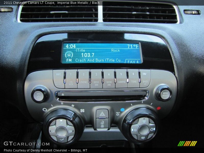 Imperial Blue Metallic / Black 2011 Chevrolet Camaro LT Coupe