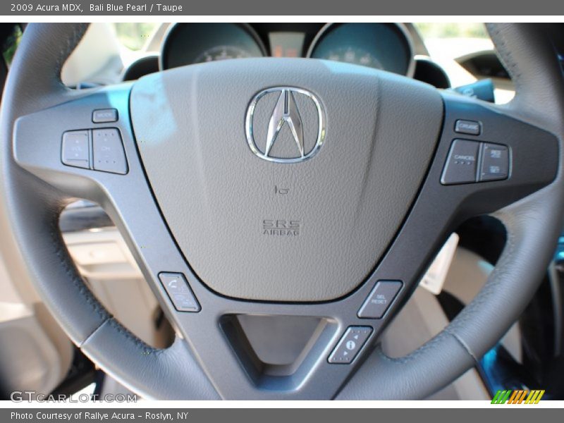 Bali Blue Pearl / Taupe 2009 Acura MDX
