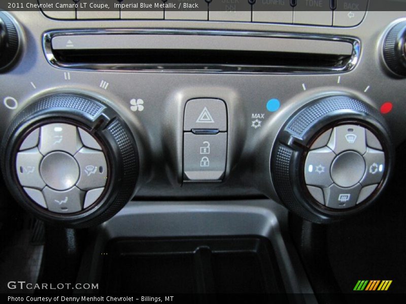 Imperial Blue Metallic / Black 2011 Chevrolet Camaro LT Coupe