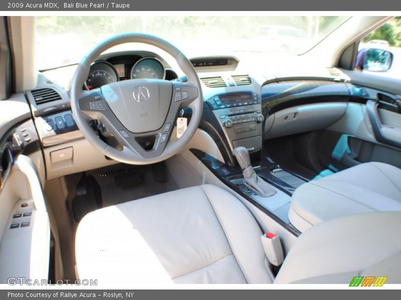 Bali Blue Pearl / Taupe 2009 Acura MDX