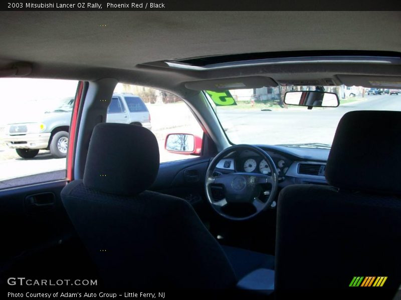 Phoenix Red / Black 2003 Mitsubishi Lancer OZ Rally
