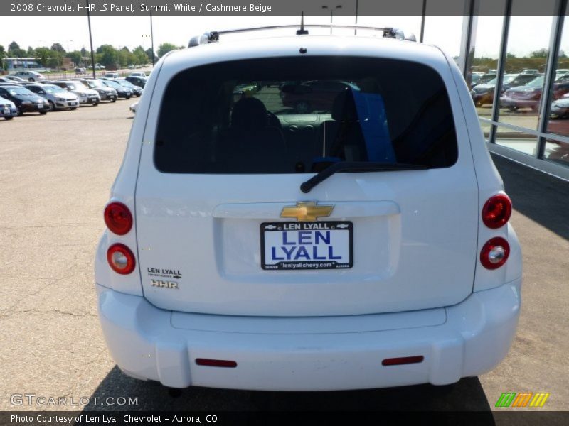 Summit White / Cashmere Beige 2008 Chevrolet HHR LS Panel