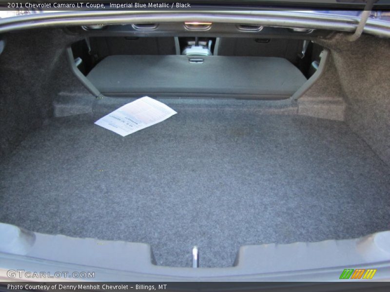 Imperial Blue Metallic / Black 2011 Chevrolet Camaro LT Coupe