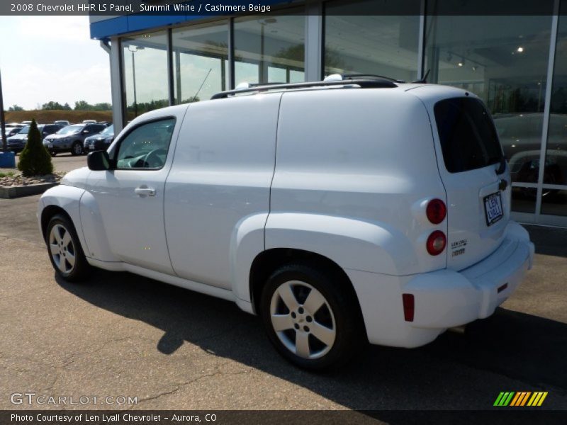 Summit White / Cashmere Beige 2008 Chevrolet HHR LS Panel