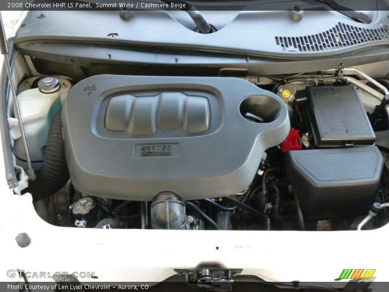  2008 HHR LS Panel Engine - 2.2L ECOTEC DOHC 16V FlexFuel I4