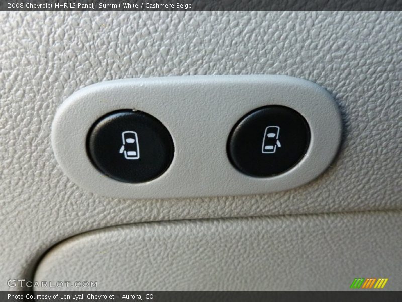 Controls of 2008 HHR LS Panel