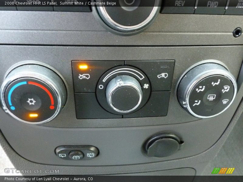Controls of 2008 HHR LS Panel