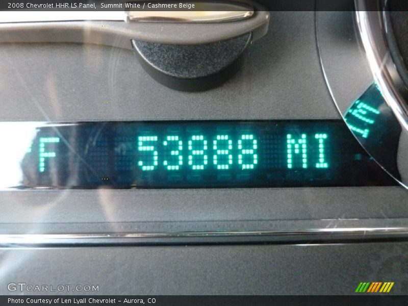 Summit White / Cashmere Beige 2008 Chevrolet HHR LS Panel