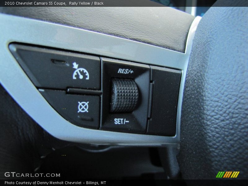 Rally Yellow / Black 2010 Chevrolet Camaro SS Coupe
