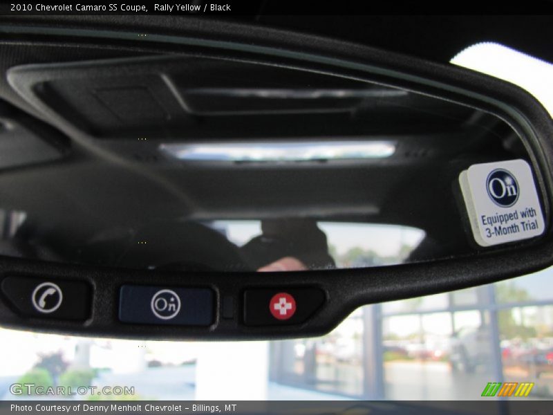 Rally Yellow / Black 2010 Chevrolet Camaro SS Coupe