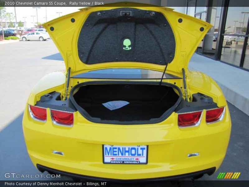 Rally Yellow / Black 2010 Chevrolet Camaro SS Coupe