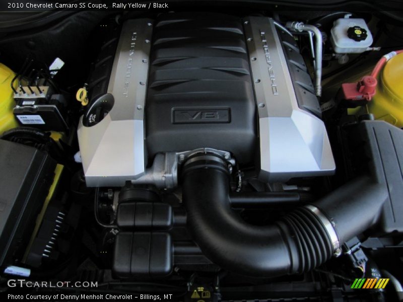 Rally Yellow / Black 2010 Chevrolet Camaro SS Coupe