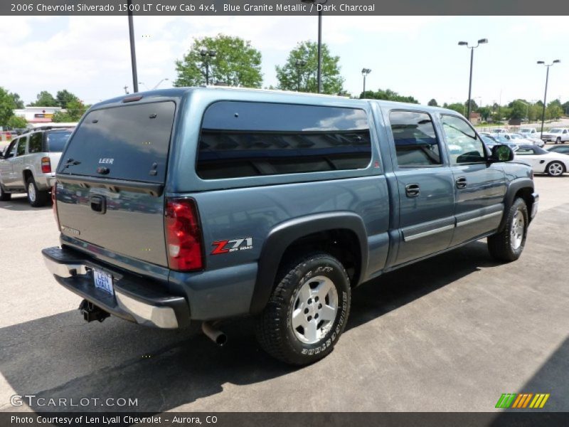 Blue Granite Metallic / Dark Charcoal 2006 Chevrolet Silverado 1500 LT Crew Cab 4x4