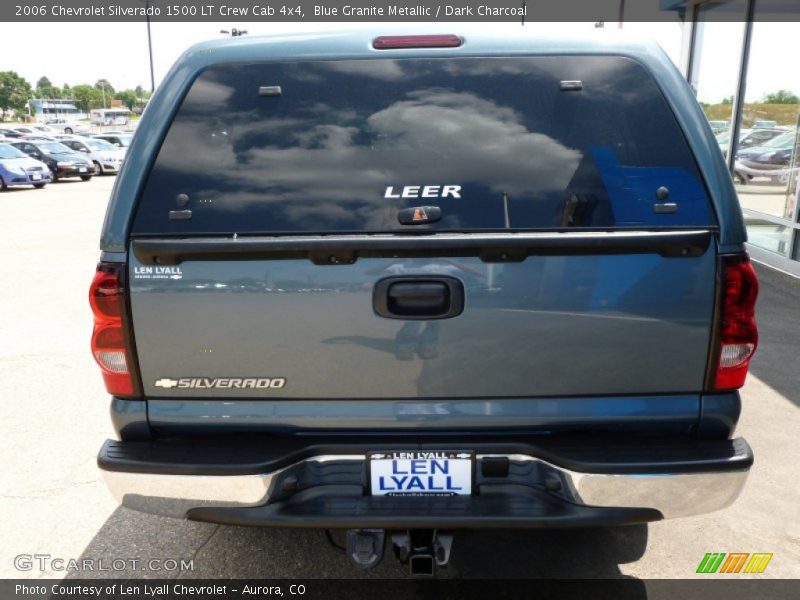Blue Granite Metallic / Dark Charcoal 2006 Chevrolet Silverado 1500 LT Crew Cab 4x4