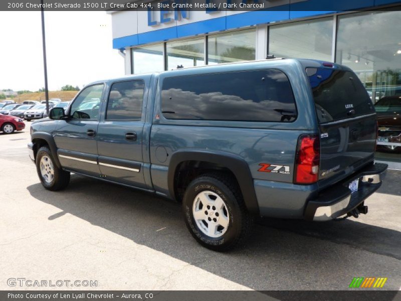 Blue Granite Metallic / Dark Charcoal 2006 Chevrolet Silverado 1500 LT Crew Cab 4x4