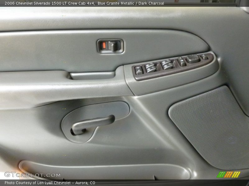 Blue Granite Metallic / Dark Charcoal 2006 Chevrolet Silverado 1500 LT Crew Cab 4x4