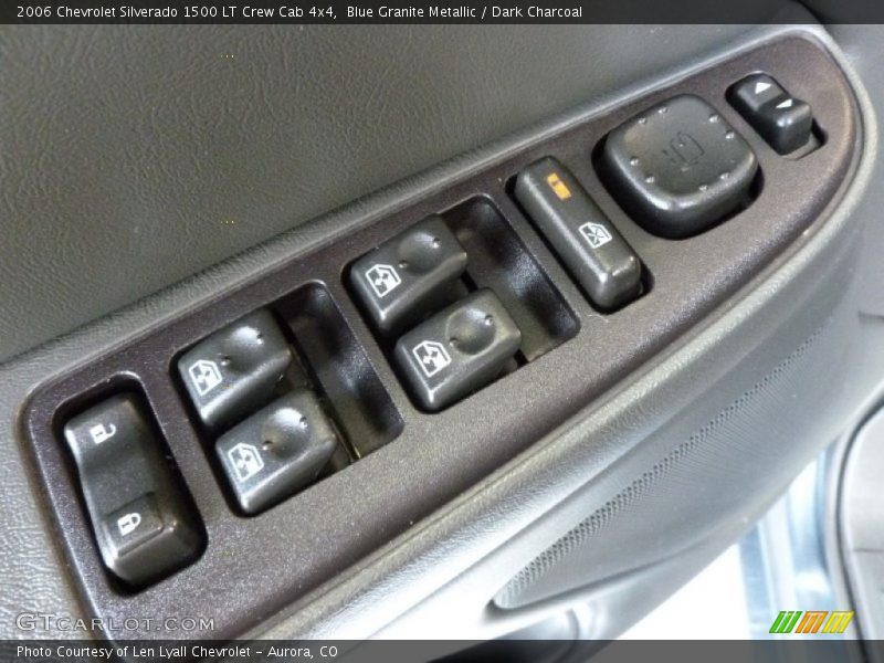 Blue Granite Metallic / Dark Charcoal 2006 Chevrolet Silverado 1500 LT Crew Cab 4x4