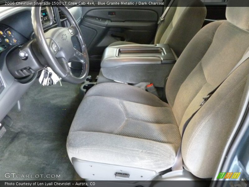 Blue Granite Metallic / Dark Charcoal 2006 Chevrolet Silverado 1500 LT Crew Cab 4x4