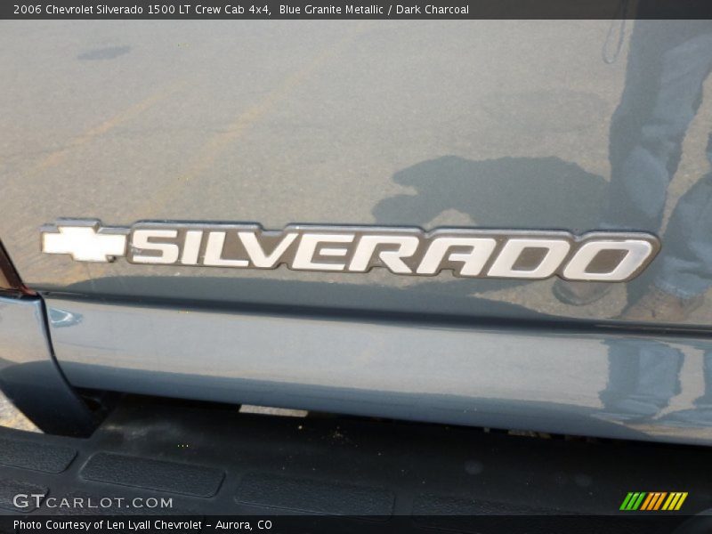 Blue Granite Metallic / Dark Charcoal 2006 Chevrolet Silverado 1500 LT Crew Cab 4x4