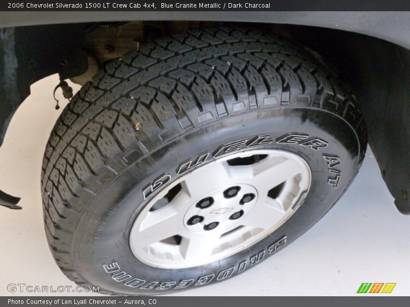 Blue Granite Metallic / Dark Charcoal 2006 Chevrolet Silverado 1500 LT Crew Cab 4x4