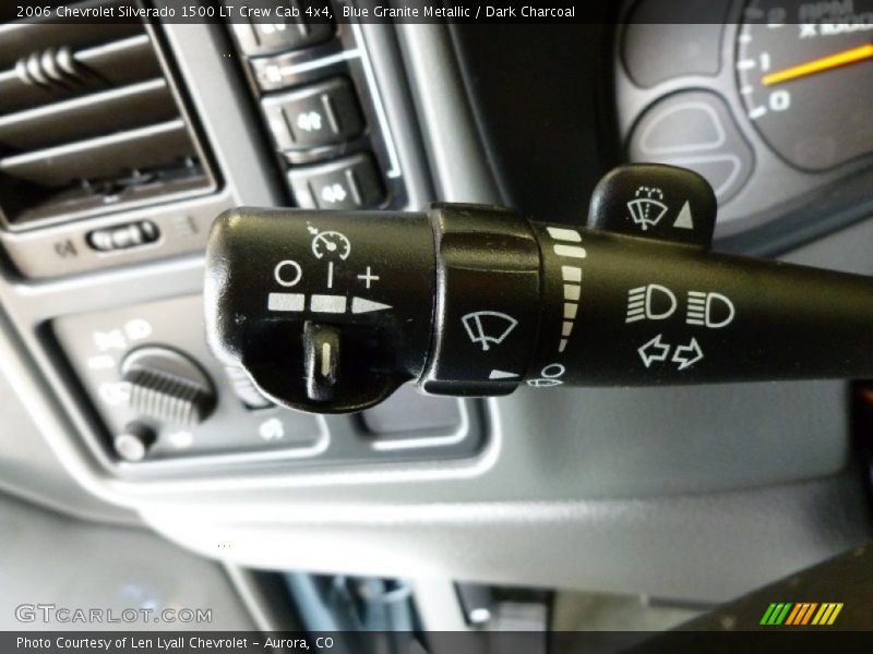 Blue Granite Metallic / Dark Charcoal 2006 Chevrolet Silverado 1500 LT Crew Cab 4x4