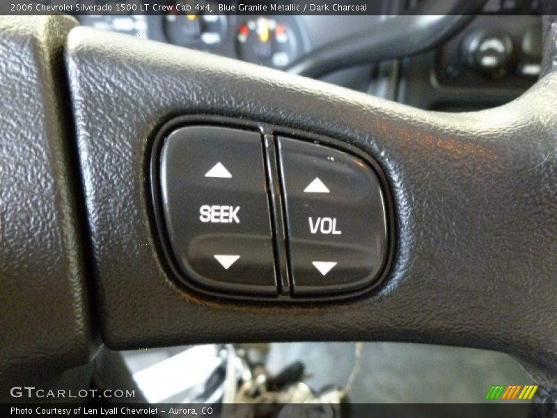Blue Granite Metallic / Dark Charcoal 2006 Chevrolet Silverado 1500 LT Crew Cab 4x4