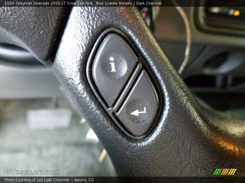 Blue Granite Metallic / Dark Charcoal 2006 Chevrolet Silverado 1500 LT Crew Cab 4x4