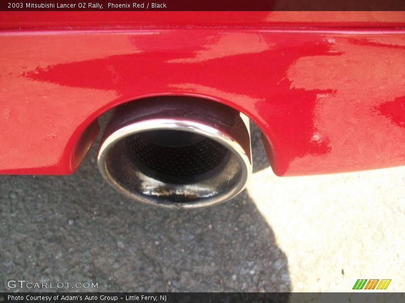 Phoenix Red / Black 2003 Mitsubishi Lancer OZ Rally