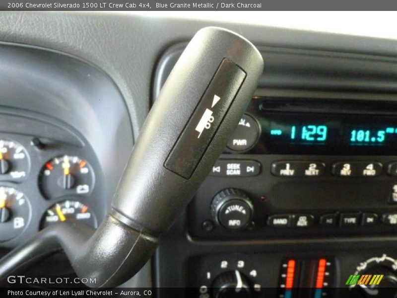 Blue Granite Metallic / Dark Charcoal 2006 Chevrolet Silverado 1500 LT Crew Cab 4x4