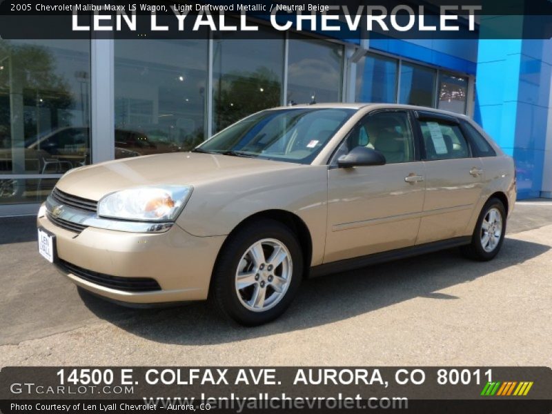Light Driftwood Metallic / Neutral Beige 2005 Chevrolet Malibu Maxx LS Wagon