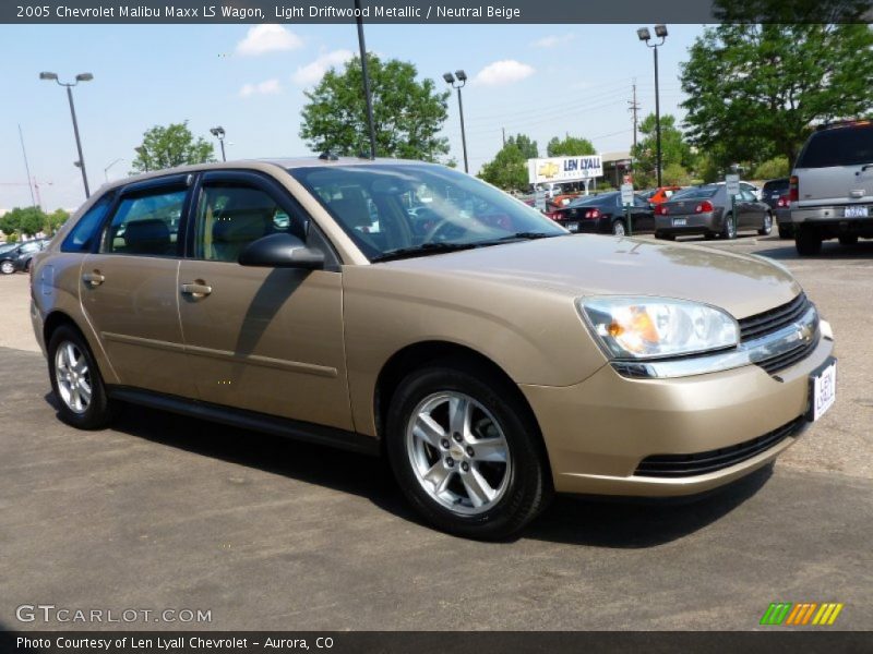 Light Driftwood Metallic / Neutral Beige 2005 Chevrolet Malibu Maxx LS Wagon