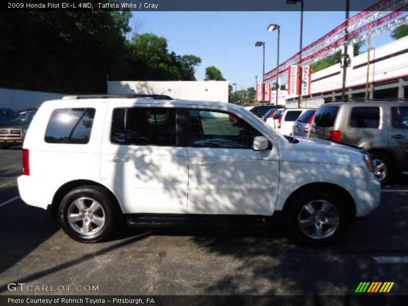 Taffeta White / Gray 2009 Honda Pilot EX-L 4WD