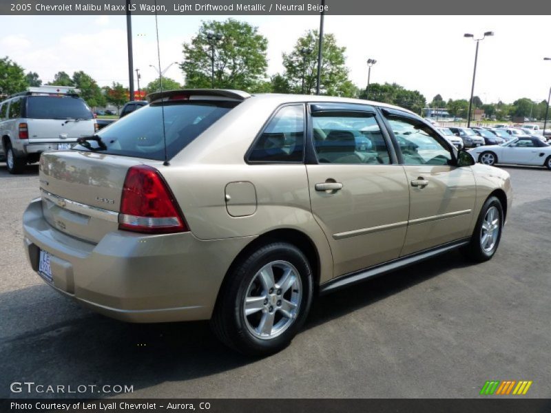 Light Driftwood Metallic / Neutral Beige 2005 Chevrolet Malibu Maxx LS Wagon