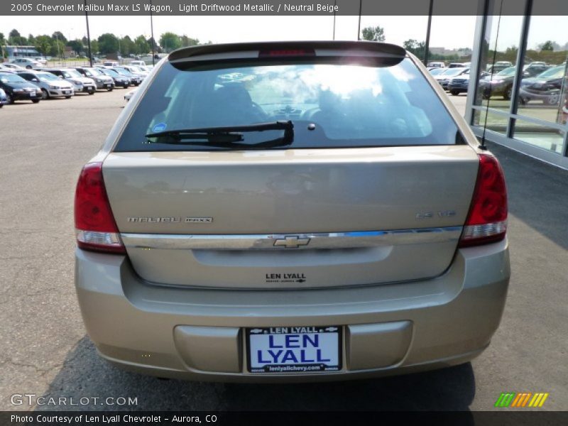 Light Driftwood Metallic / Neutral Beige 2005 Chevrolet Malibu Maxx LS Wagon