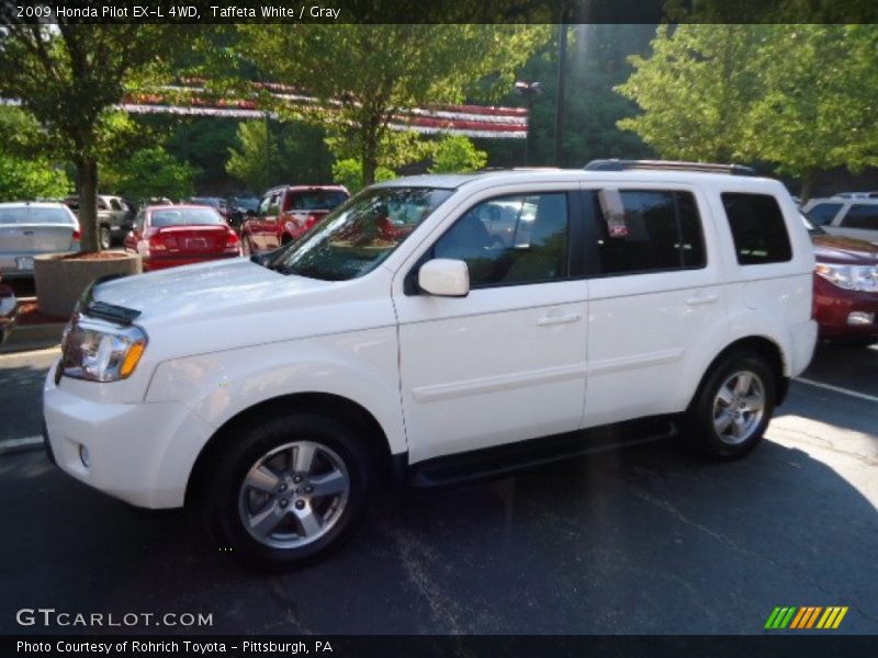 Taffeta White / Gray 2009 Honda Pilot EX-L 4WD