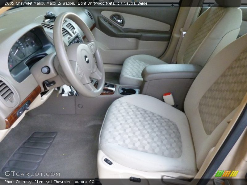 Light Driftwood Metallic / Neutral Beige 2005 Chevrolet Malibu Maxx LS Wagon