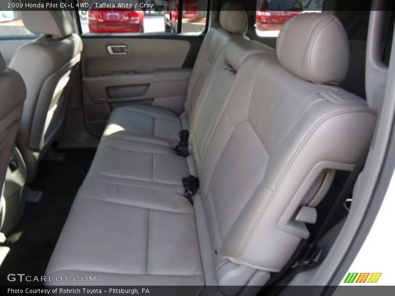 Taffeta White / Gray 2009 Honda Pilot EX-L 4WD