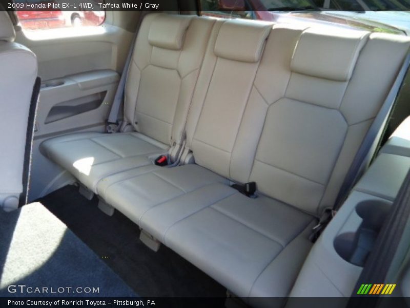 Taffeta White / Gray 2009 Honda Pilot EX-L 4WD