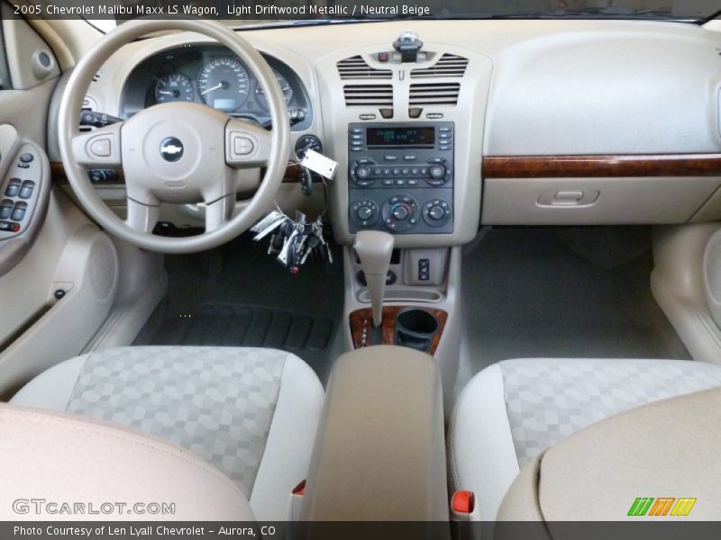 Light Driftwood Metallic / Neutral Beige 2005 Chevrolet Malibu Maxx LS Wagon