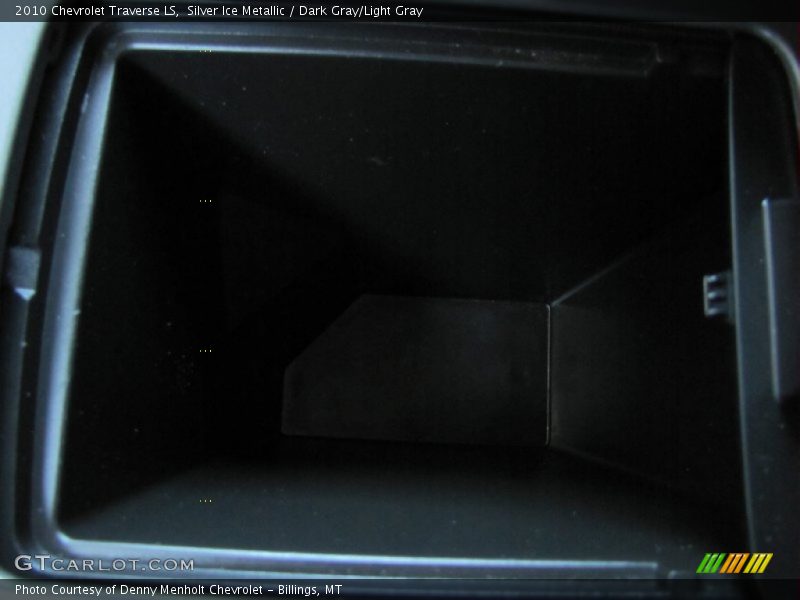 Silver Ice Metallic / Dark Gray/Light Gray 2010 Chevrolet Traverse LS