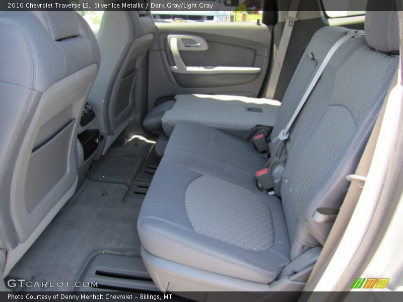 Silver Ice Metallic / Dark Gray/Light Gray 2010 Chevrolet Traverse LS
