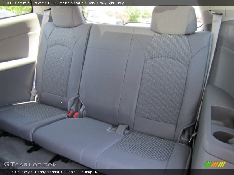 Silver Ice Metallic / Dark Gray/Light Gray 2010 Chevrolet Traverse LS