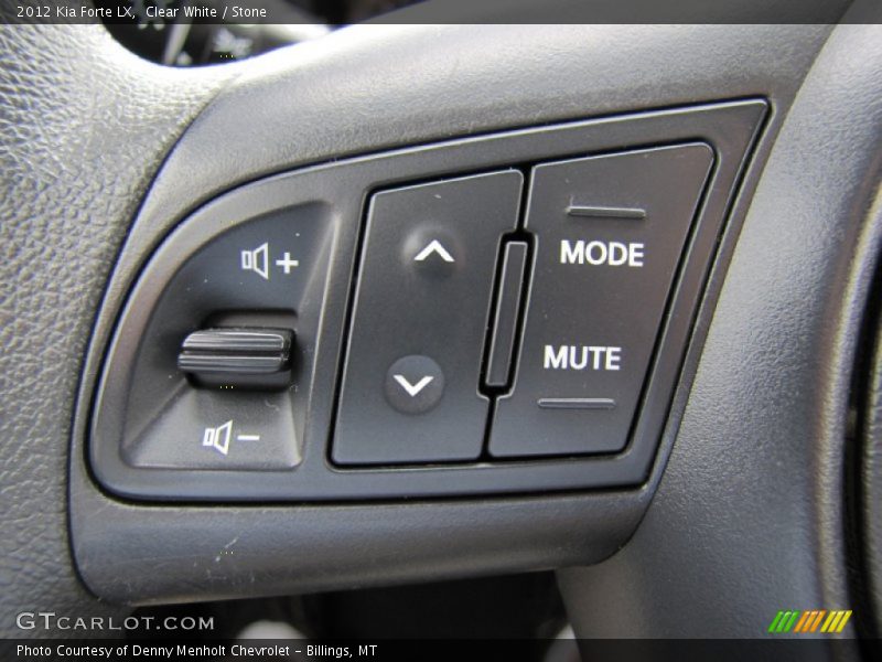 Clear White / Stone 2012 Kia Forte LX