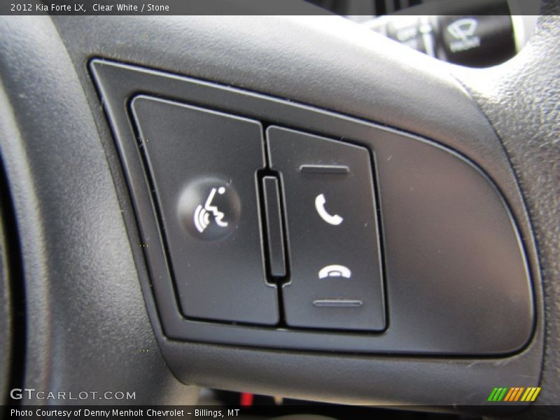 Clear White / Stone 2012 Kia Forte LX