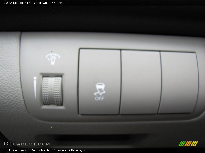 Clear White / Stone 2012 Kia Forte LX