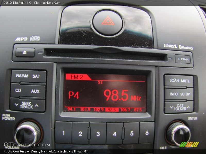 Clear White / Stone 2012 Kia Forte LX