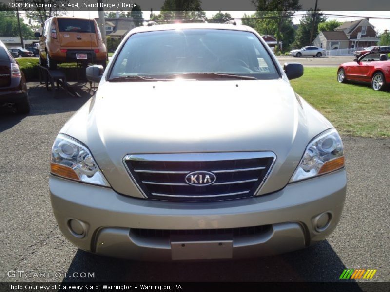 Sand Beige / Beige 2008 Kia Sorento LX 4x4