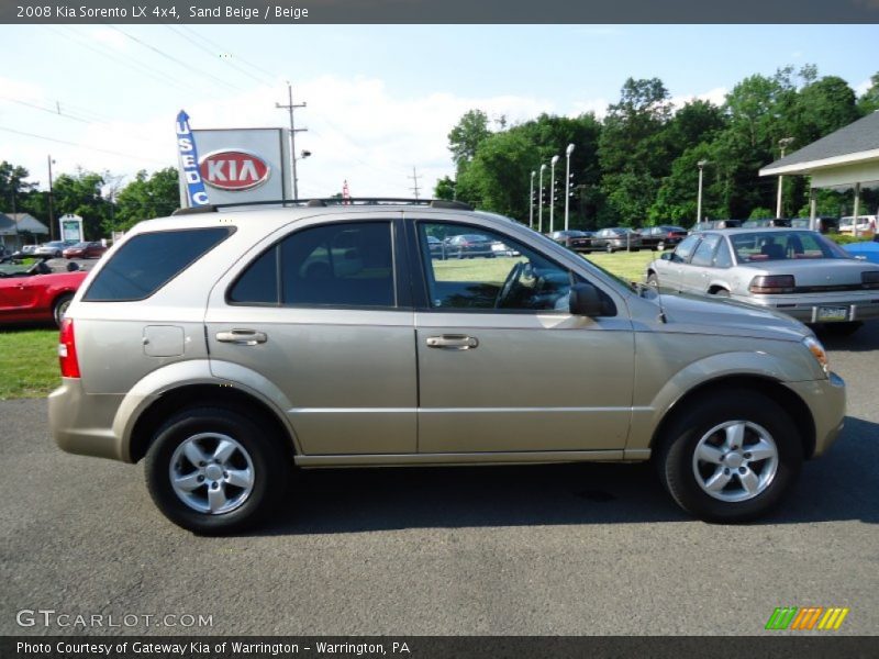 Sand Beige / Beige 2008 Kia Sorento LX 4x4