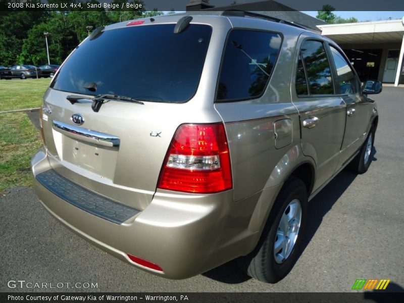 Sand Beige / Beige 2008 Kia Sorento LX 4x4