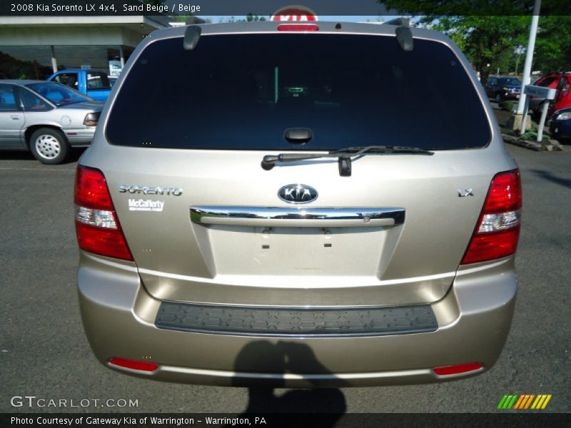 Sand Beige / Beige 2008 Kia Sorento LX 4x4